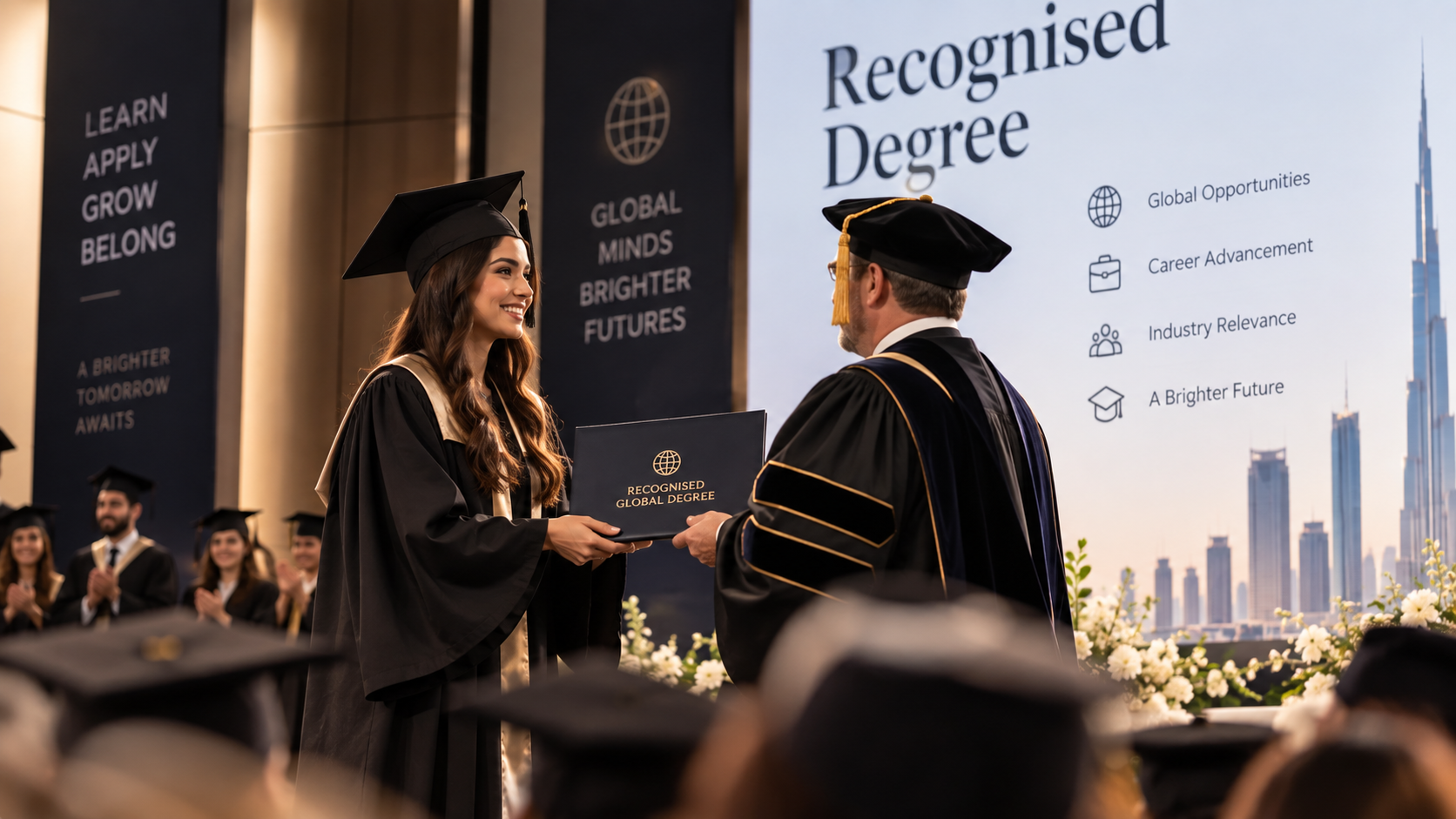 Recognised online degrees for working professionals in the UAE