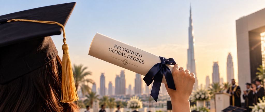Recognised Online Degrees for Working Professionals in the UAE 2 Recognised Online Degrees for Working Professionals UAE